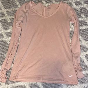 pink long sleeve